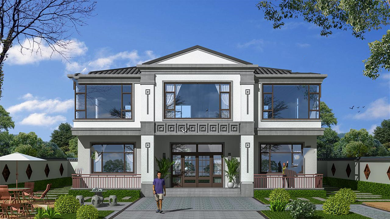 找對自建房設計公司，建房事半功倍的效果，二自建房設計公司案例